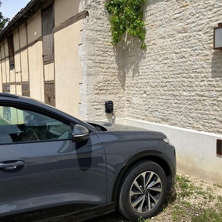 La Villa Lombardi En Champagne, Avec Piscine Privee Et Jacuzzi Les Riceys Exterior foto