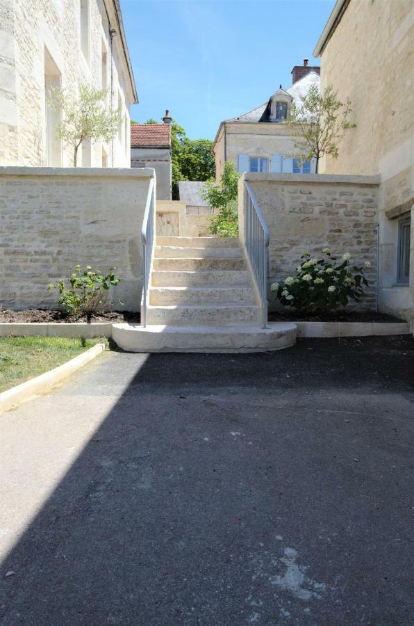 La Villa Lombardi En Champagne, Avec Piscine Privee Et Jacuzzi Les Riceys Exterior foto