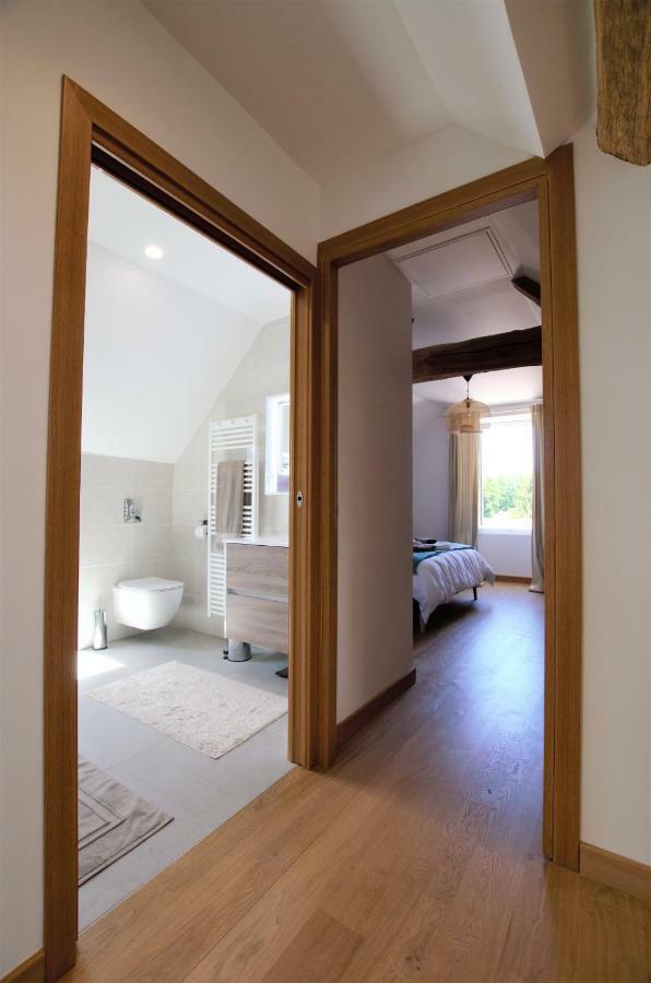 La Villa Lombardi En Champagne, Avec Piscine Privee Et Jacuzzi Les Riceys Exterior foto
